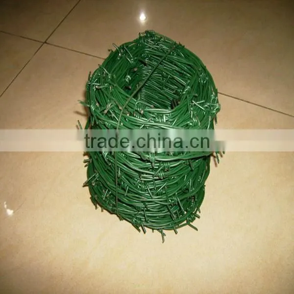 the buyer of electro-galvanized barbed wire(factory price)