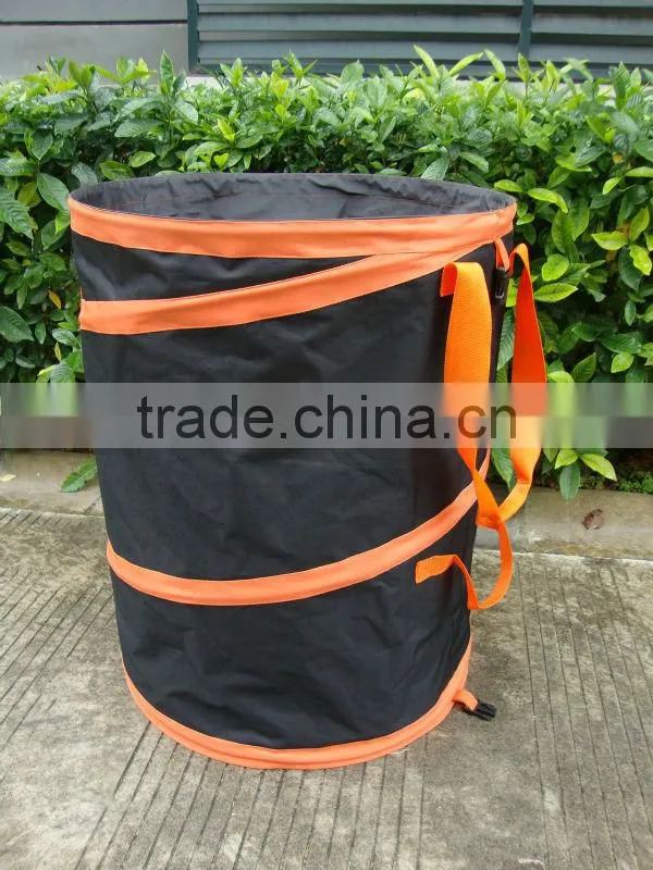 jute HESSIAN BAG/ heavy duty pop up bag garden/ waste leaf leaves bag