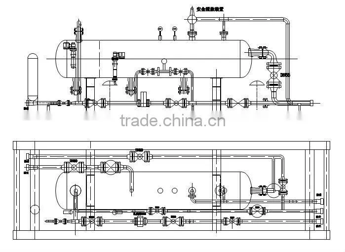 ASME pressure vessel fuel water separator filter