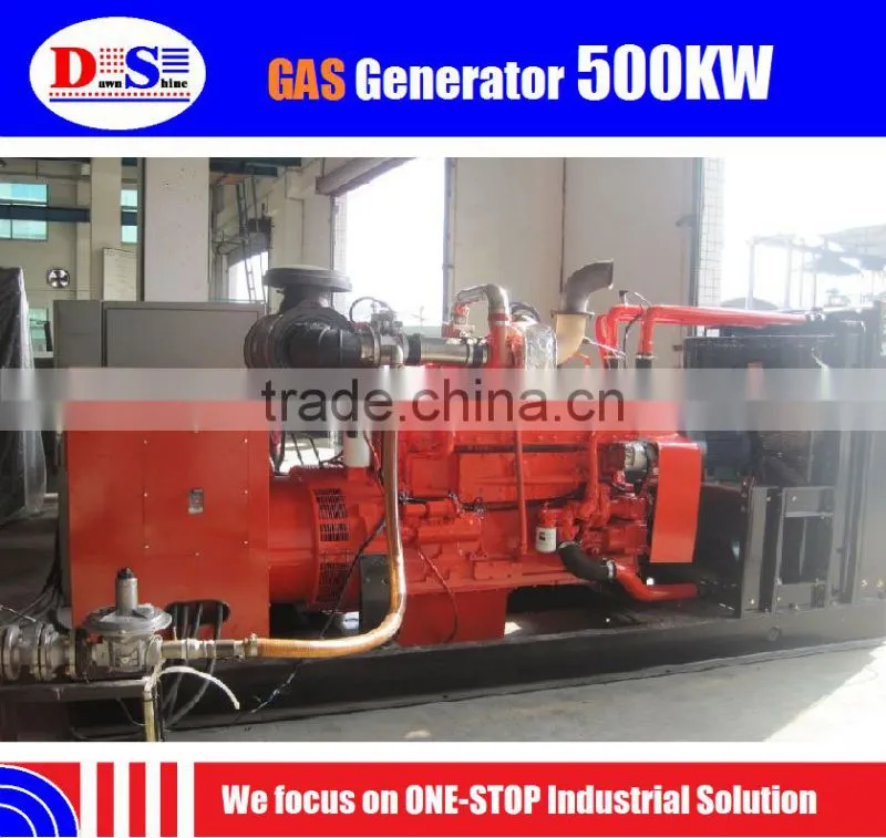 New AVR Brushless Excited Generator 10KW ~ 500KW - 3P4W - Small Natural Gas Generator