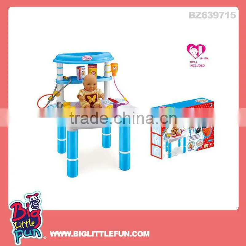 Pretend play set baby shower doll game toy