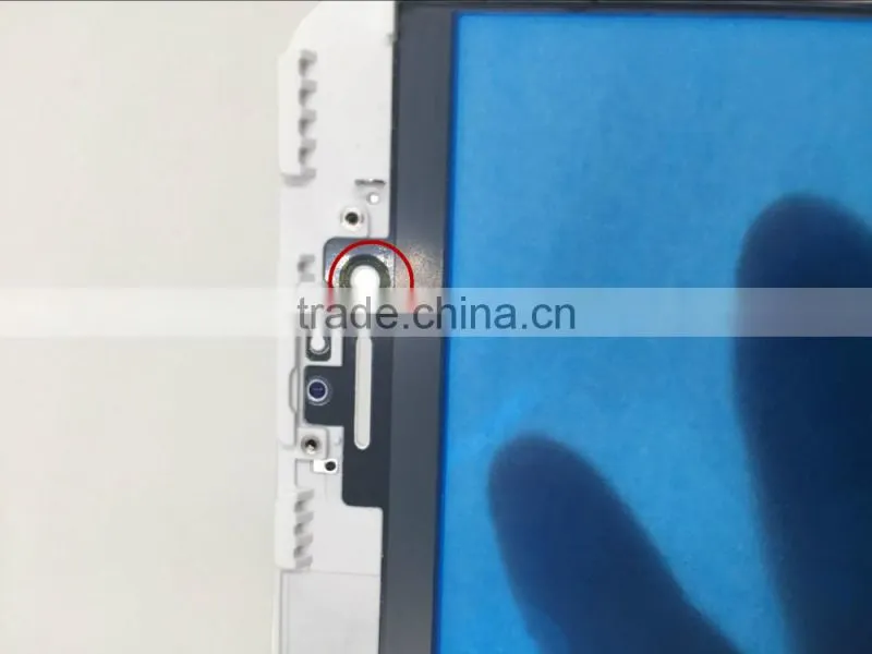 4 in 1 Original cold press glue Glass with frame with oca with polarizer film assembly for iPhone