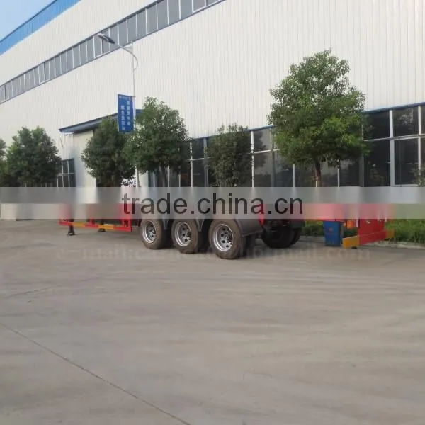 CLW 3 Axis Container Skeleton Semi Trailer for 40 Feet or 20 Feet