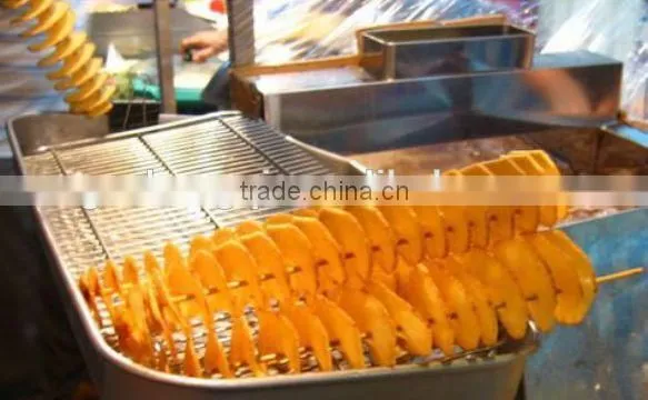 2016 Hot sell electric Potato Chip Cutter,Spiral Potato Cutter