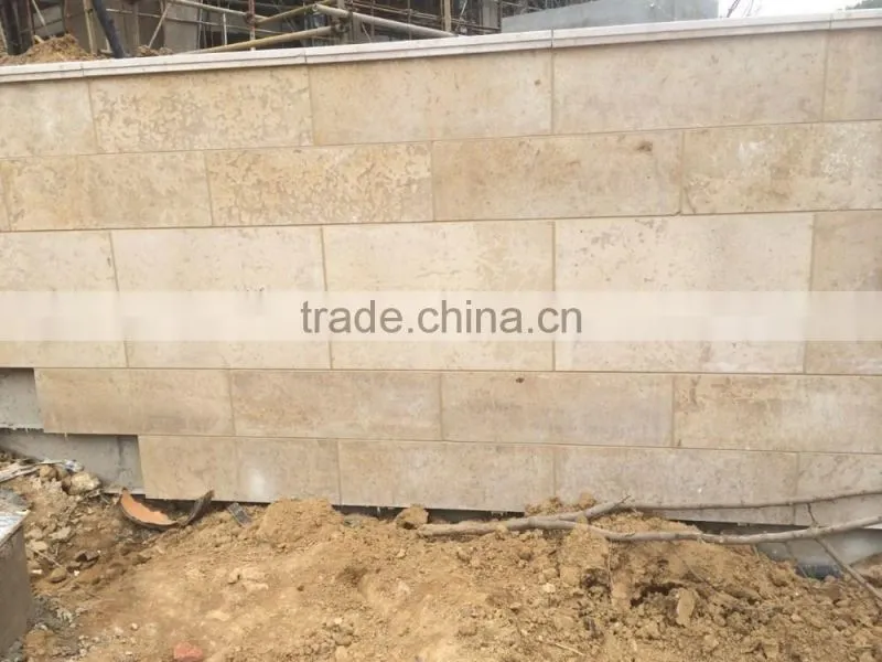 Natural beige limestone tiles with competitive price