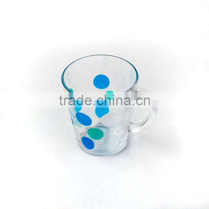 food safety dot design milk cups,custom milk mug