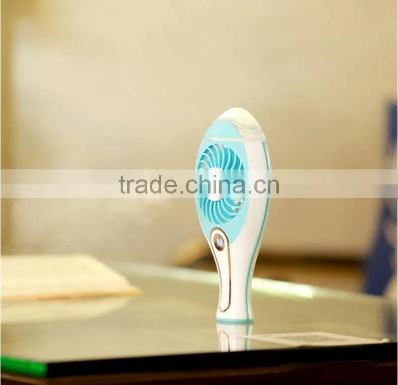 USB Charge Mermaid Handheld Air Fan, Mini Calleidic Fan For Female