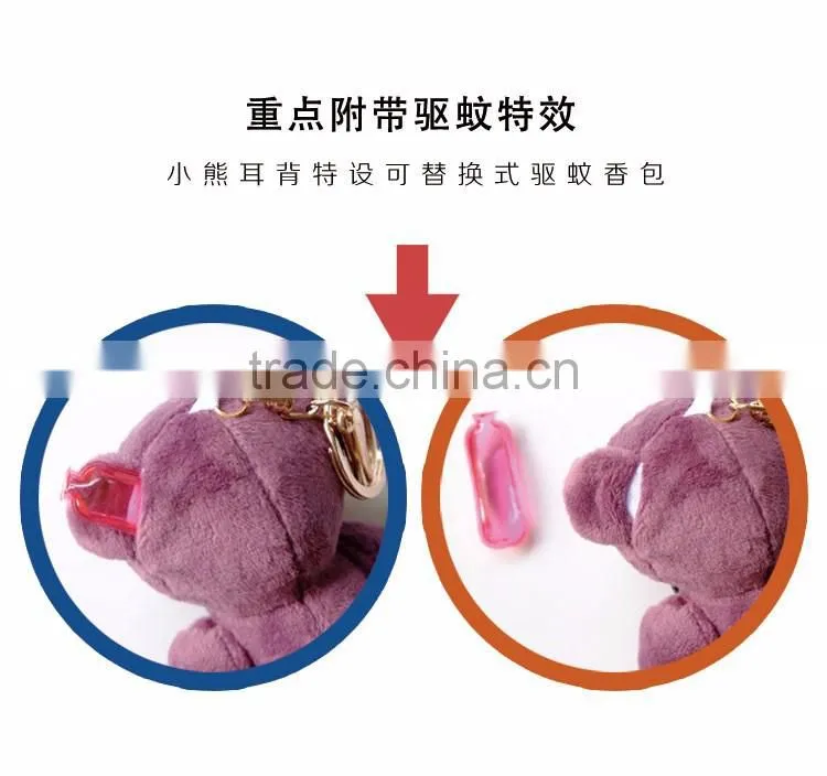 Secure Bear Doll Panic Emergency Alarm For Anti-Lothario