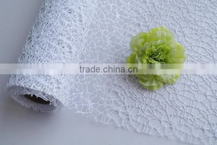 Glitter fabric for flower wrapping