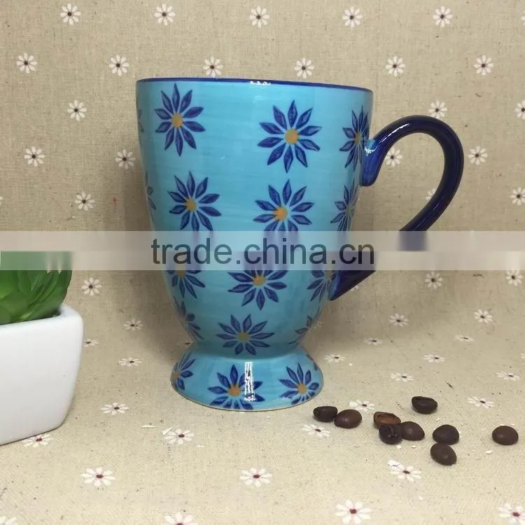 Stocked hand-painted ceramic cup coffee cup cereal milk mug