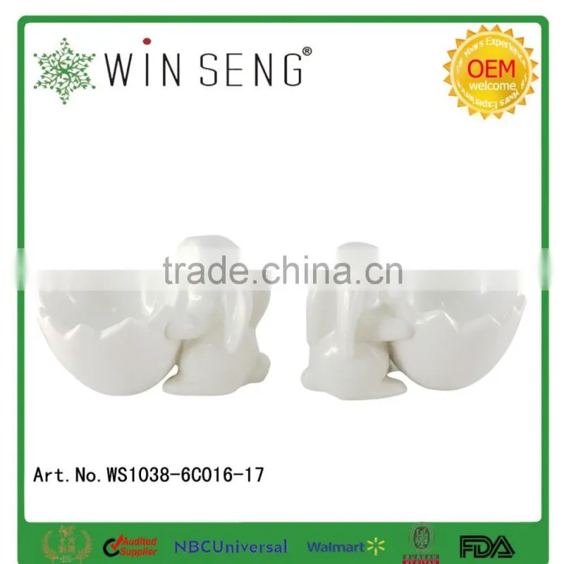 2016 New design popular easter decoration Ceramic ashtray