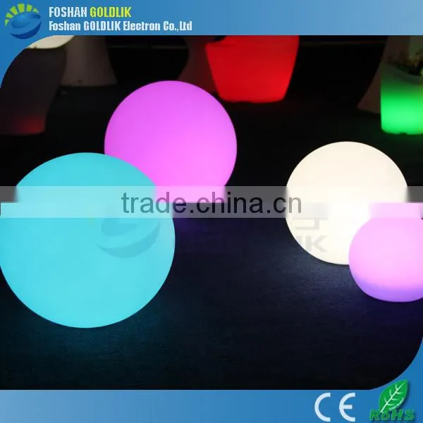 Rechargeable Lithium Battery Powered Waterproof LED Ball
