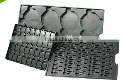 customized vacuum forming blister plastic ESD PCB tray