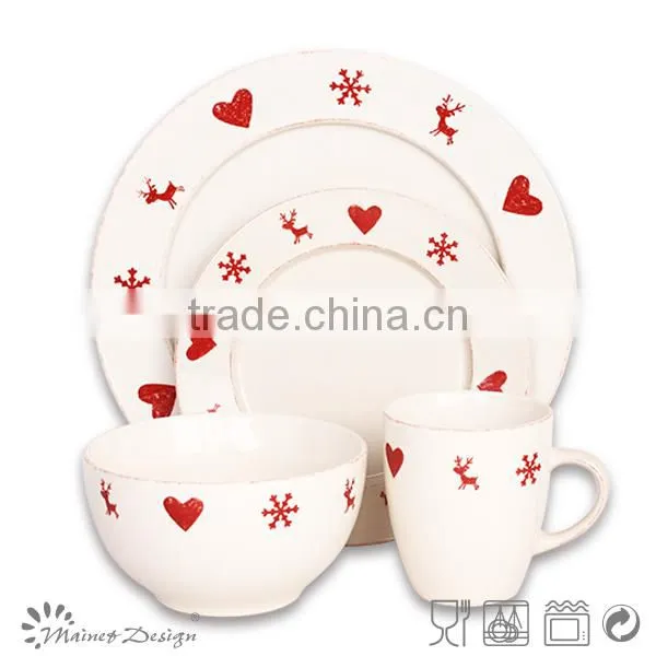 20 china dinnerware,High quality christmas and thanksgiving dinnerware sets