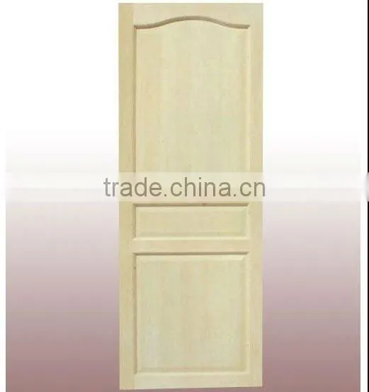 simple pine wood door