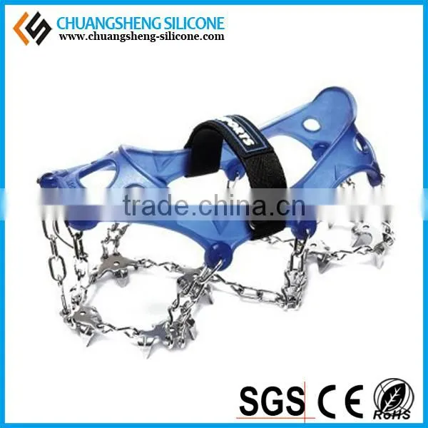 Strap Crampons Belt Slip-resistant Ice Snow Shoes Spike Grip Boots 10 Crampon