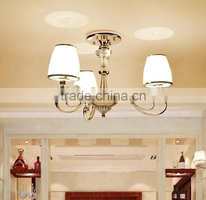 M949 Momoda decorations European simple Crystal modern living room bedroom lighting chandelier pendant lamp