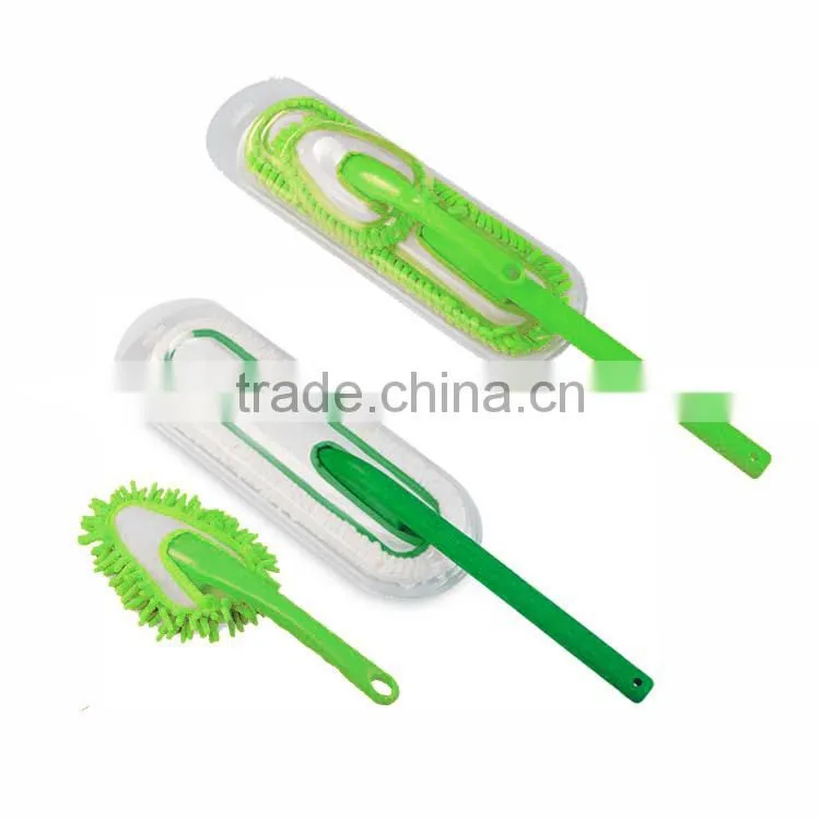 Lint free microfiber duster mop kit