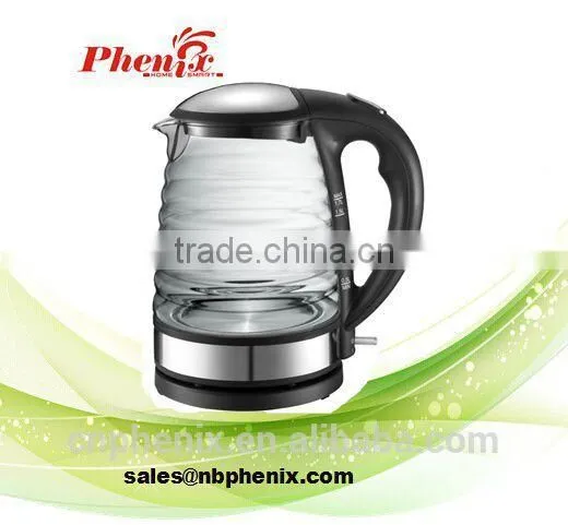 heat resistant glass electric tea kettle with best price