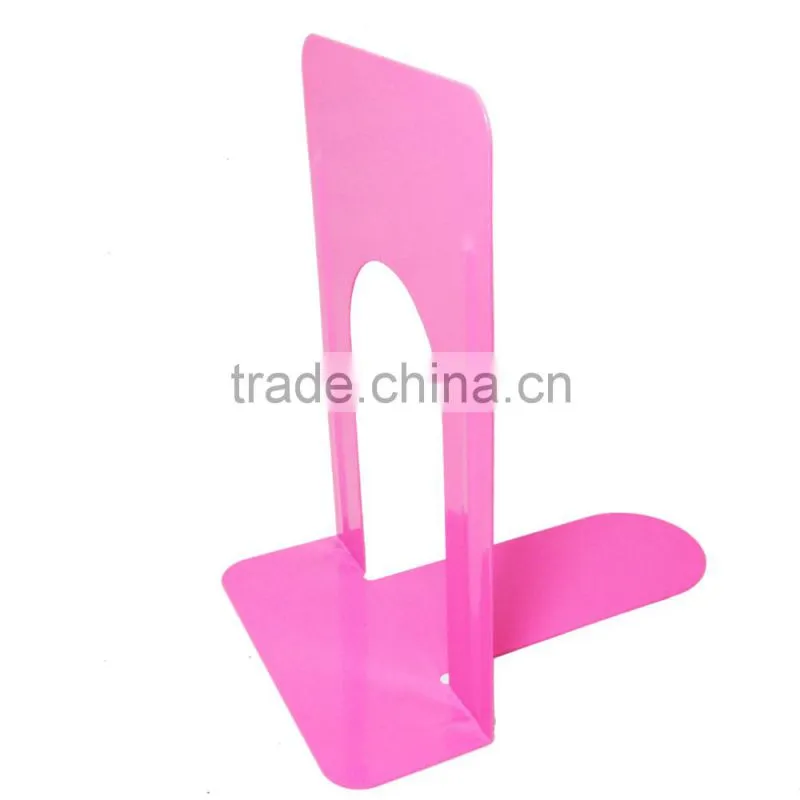 High quality colored 9" metal bookend