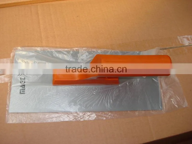plaster trowel float, concrete trowel float, construction using tools
