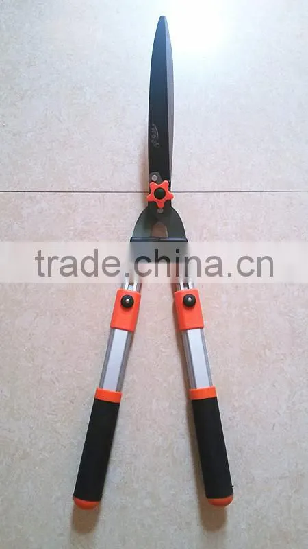 Aluminum Long Handle Rubber Grip Telescopic hedge shears