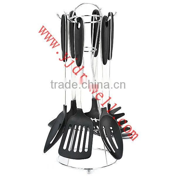 NY-1019 6-Piece stainless steel nylon kitchen tools