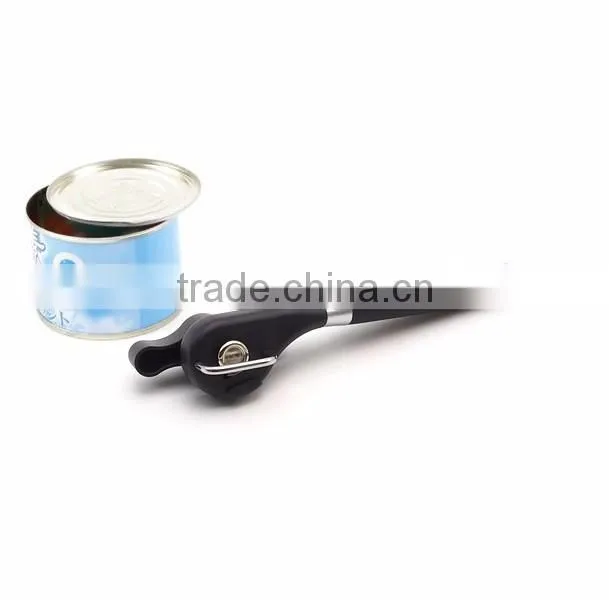 Stainless Steel Manual Can Opener with Soft Grips Handle