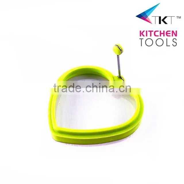 Flower shaped Silicone egg ring egg baking mold egg slicer