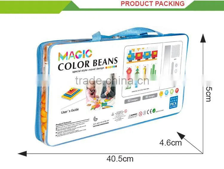 Hot selling play educational 395pcs building block jigsaw puzzle games