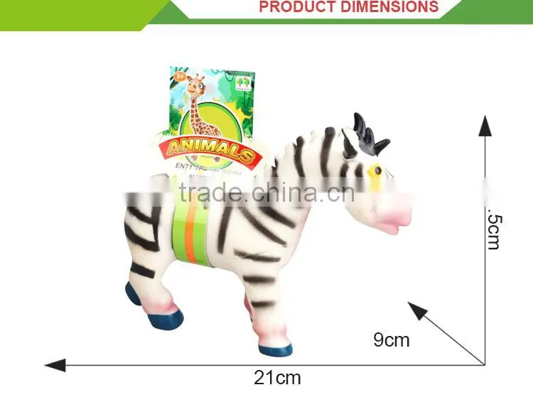 Most popular rubber plastic zebra toys for sale