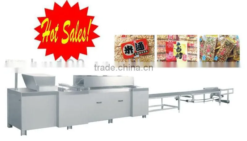 New style Newly full auctomatic peanut and rice bar producing line 2016