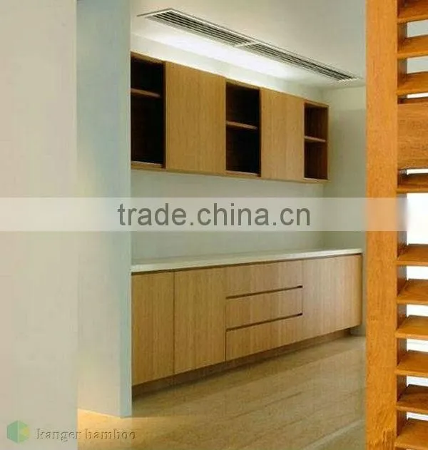 kanger vertical Carbonized laminated bamboo veneer sheets cheap board for wallpaper