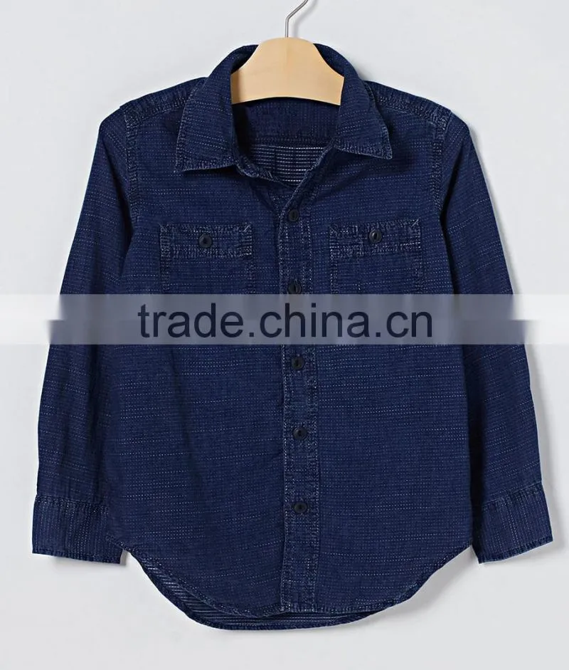 Denim shirt boys shirts children denim shirts