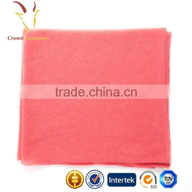 Hot Selling Silk Solid Long Women Thick Wool Scarfs