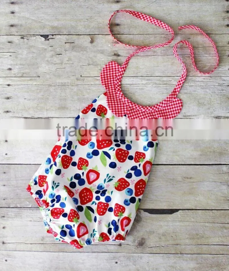 Baby Girls Little Chicken Romper Infant Baby Hen Jumpsuit Toddlers Clothing