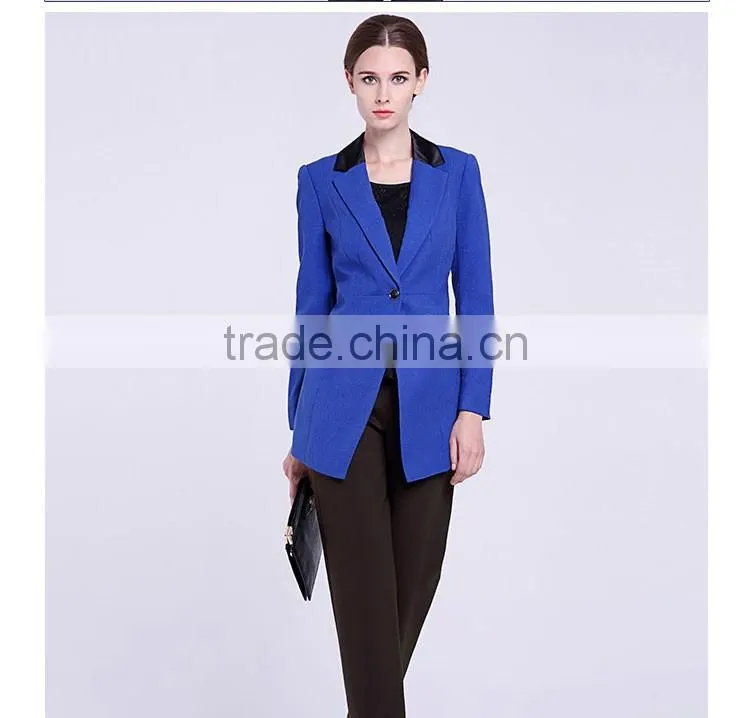 New Design Ladies Latest Office Simple Style Ladies Suit ,women sexy business suits