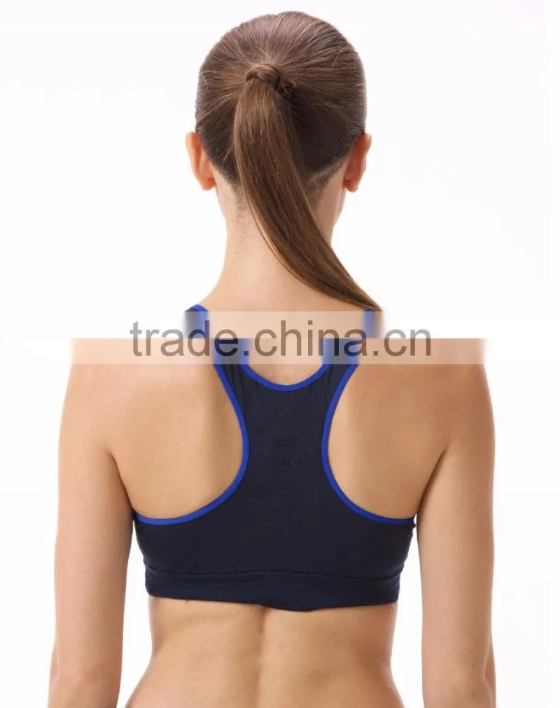 Factory Wholesale Custom Comfortable Dry Fit Fitness Bra Best Sports Bra