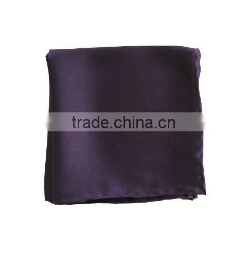 solid silk hanky