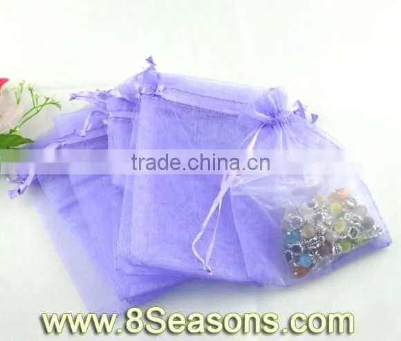 Purple organza Gift pouch wedding Gift bags Jewelry packaging