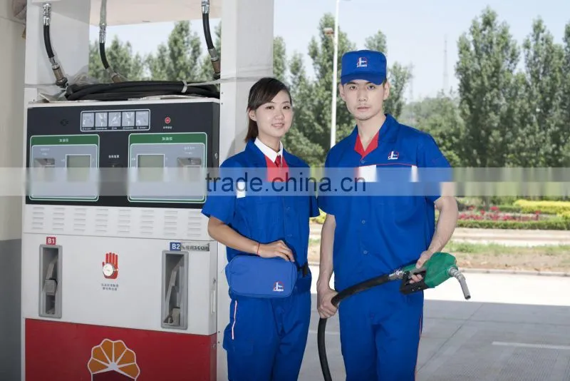 100% polyester anti-static overalls used oil station