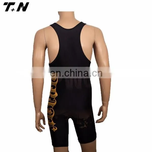 Wholesale cheap blank youth practice wrestling singlets custom