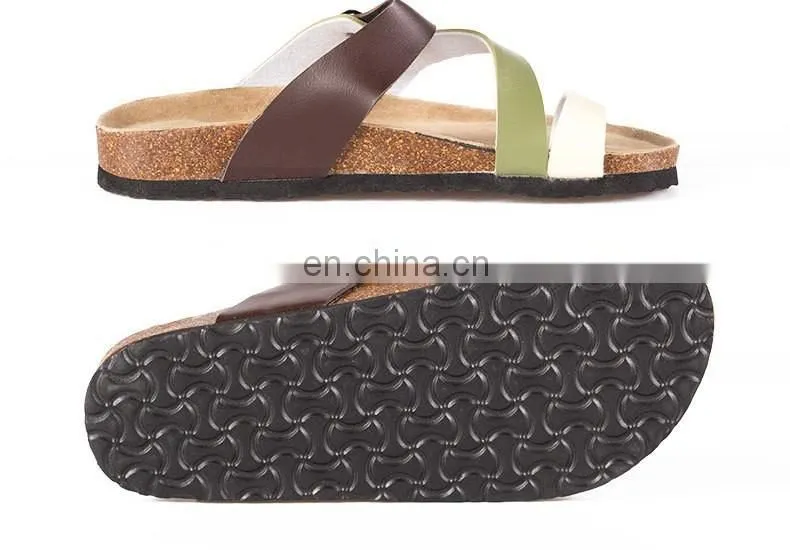 Wholesales men beach slipper mayari black birko-flor slippers
