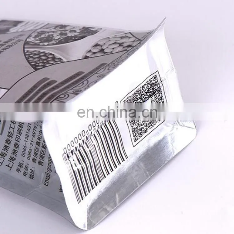China wholesale custom Aluminum Foil Flat Bottom Stand up Pouch Bag With Spout For Vinegar