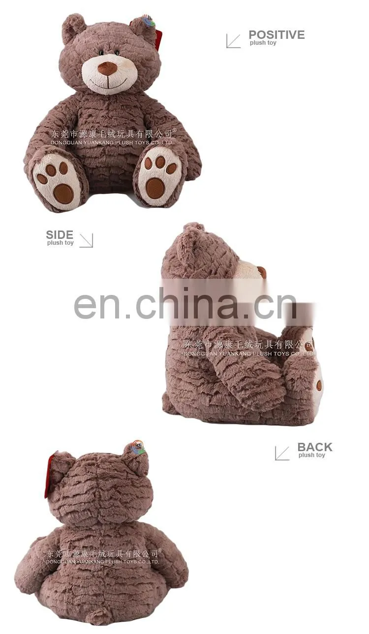 Factory china plush teddy bear stuffed toy