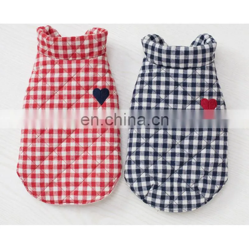 Elinfant classical cage pet dog cloth dog padded clothes