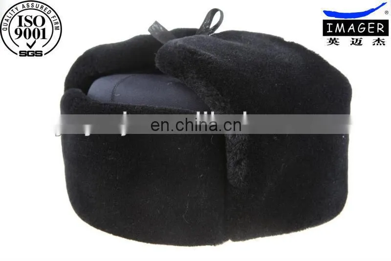 High quality wool winter warm uniform hat