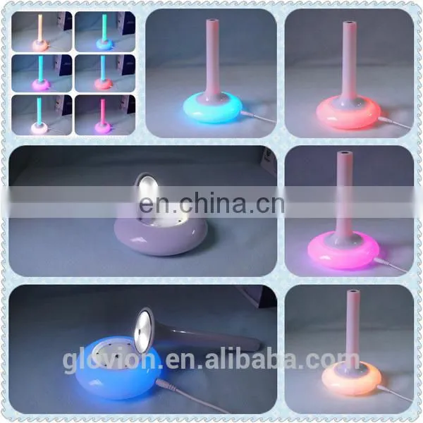New Update Vase Design LED Rainbow Night Light Mood Lamp with 7 color Changeable & Handheld Flashlight Torch
