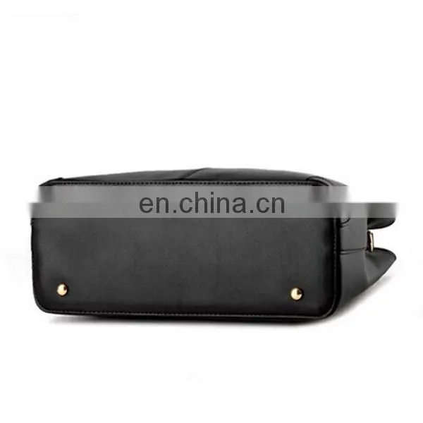CR Europe market expert recommend tote bag woman handbag dark-blue colors new arrival high quality pu leather tote bag