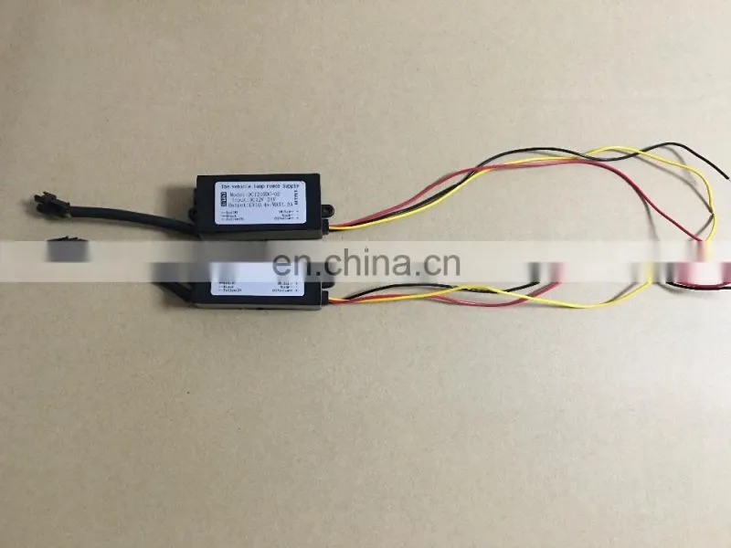 50cm crystal extendable led flexible drl with flow turn signal 16leds white amber daytime running light headlight for car